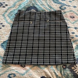 Never worn tweed loft skirt elastic waist